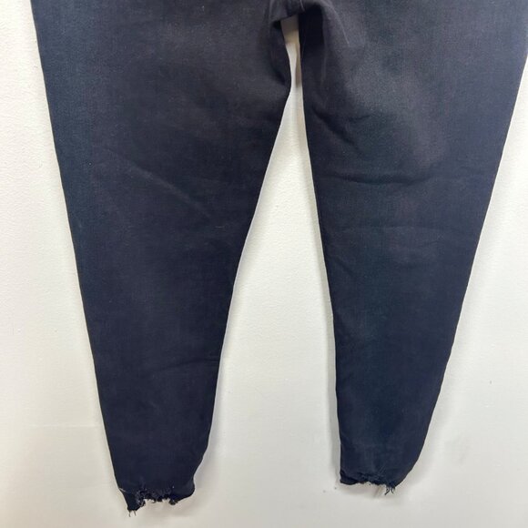 Agolde Sophie High-Rise Ankle Skinny Jeans Distressed Hem Size 29 - Picture 10 of 11